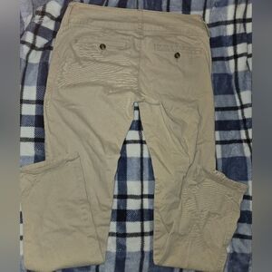 American Eagle Tan Chinos Classic Cotton Blend
